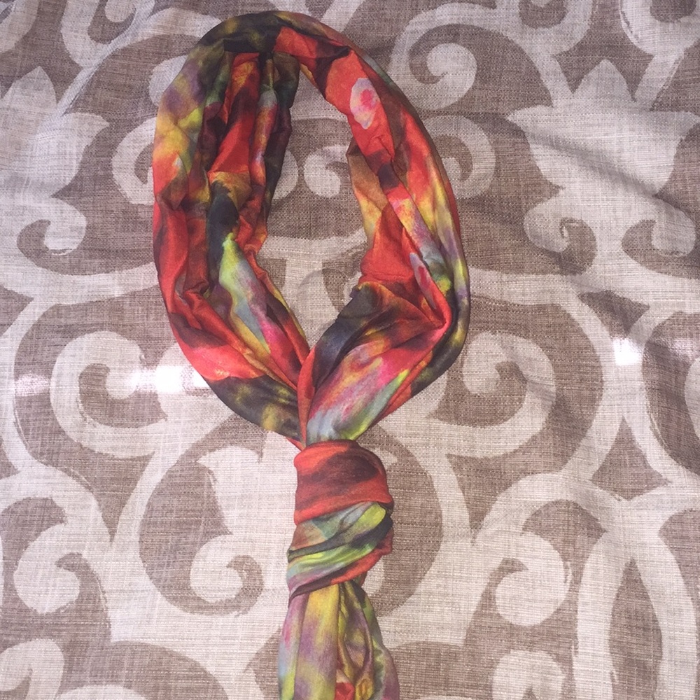Fall infinity scarf.